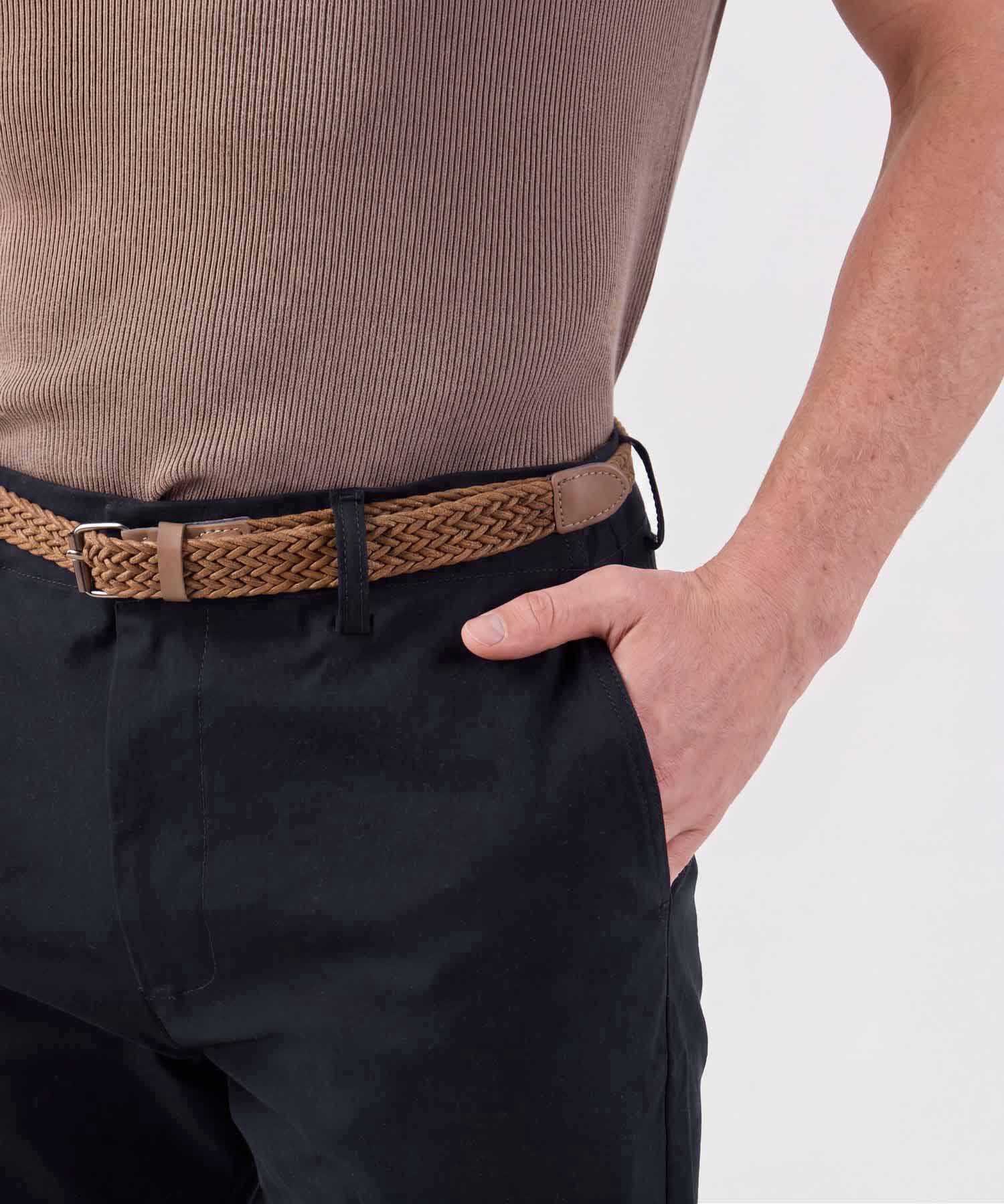 Pantalón Carmín Relajado azul marino para hombre, vista 6