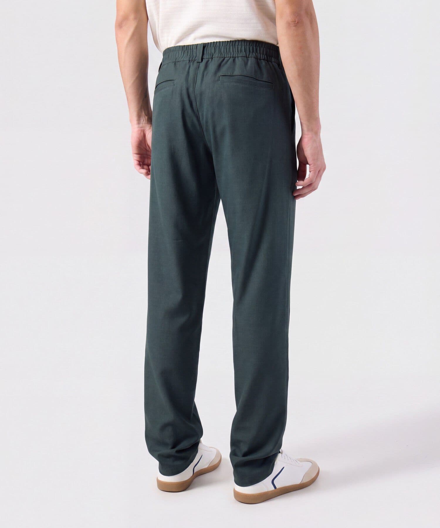 Pantalón Selva Texturizado verde oliva para hombre, vista 4