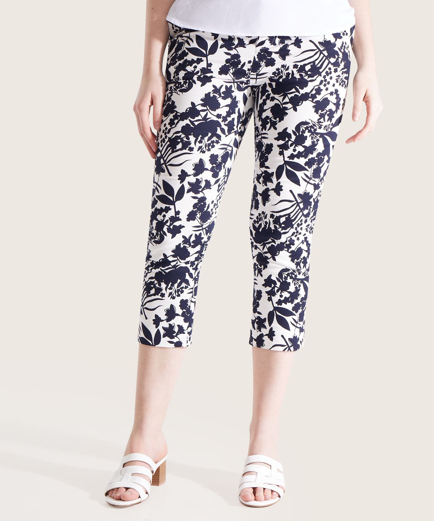 Pantalón Alba Natural blanco para mujer, vista principal