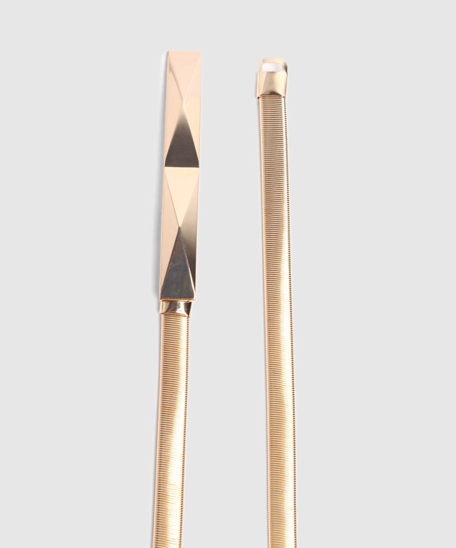Cinturón Candelaria Edición Índigo dorado para mujer, vista 3