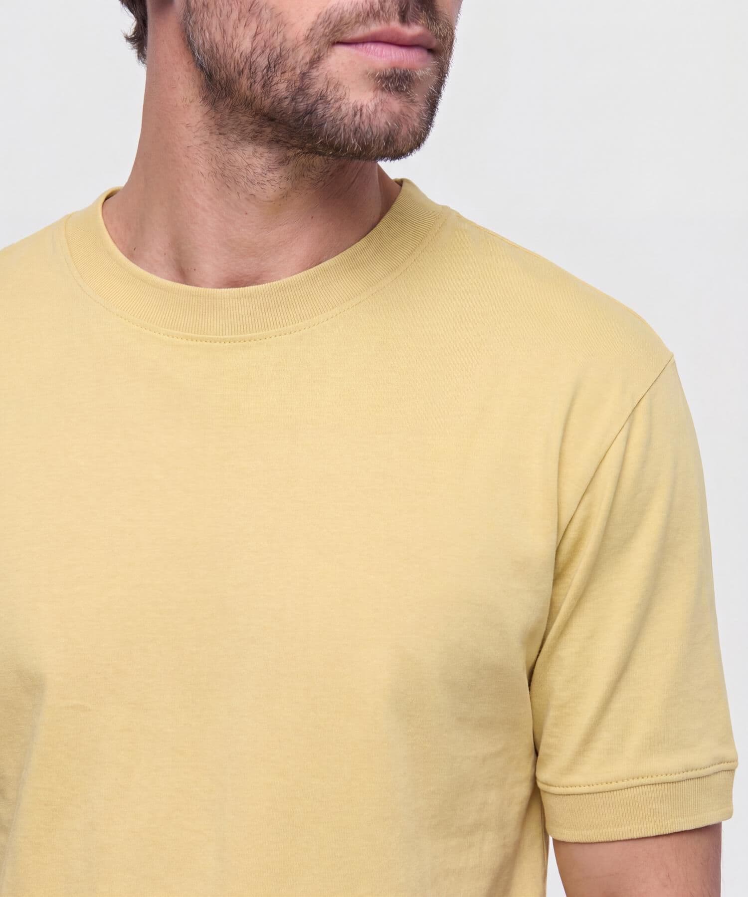Camiseta Guayacán Minimalista azul marino para hombre, vista 3