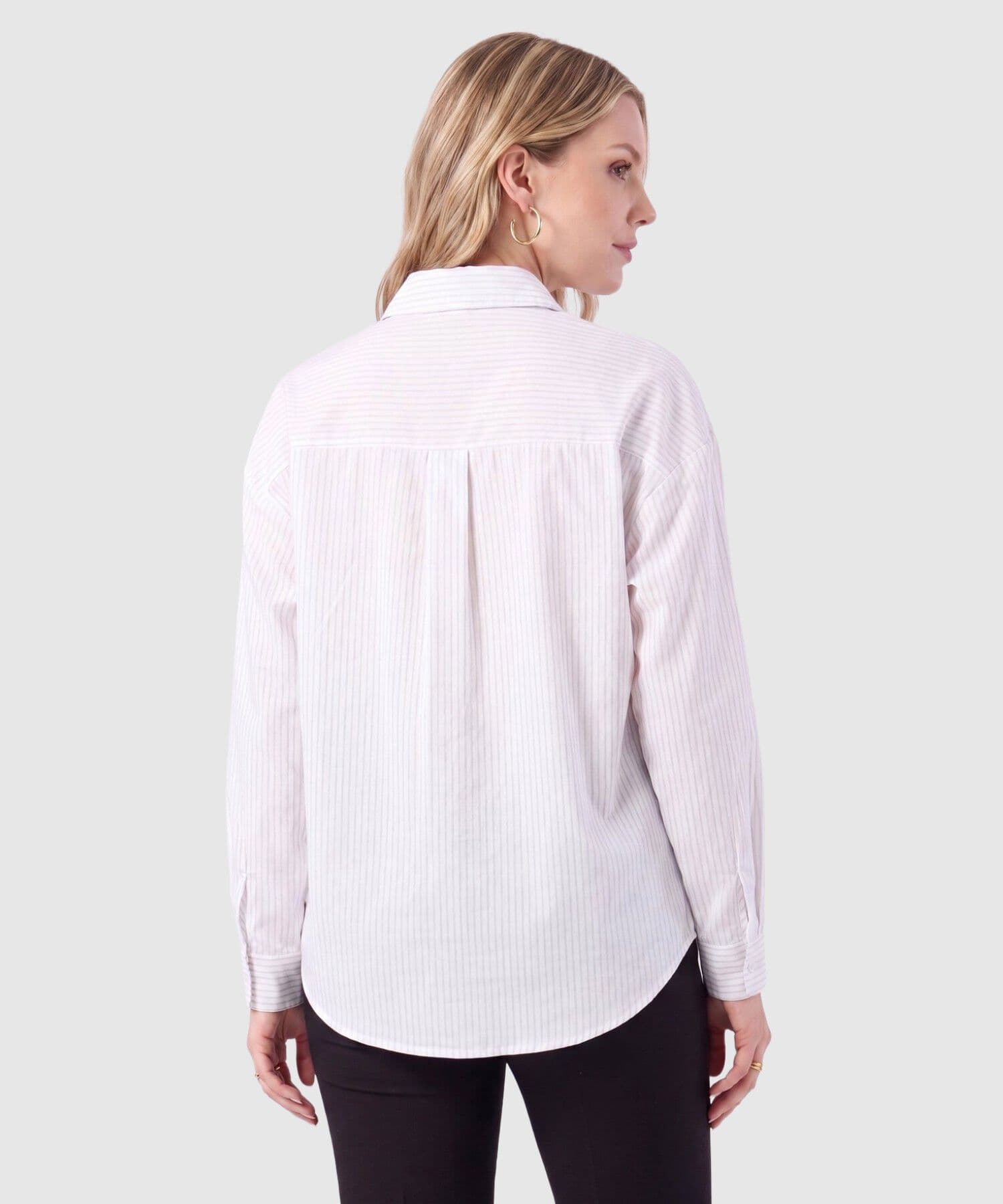 Camisa Lumbre Natural blanco para mujer, vista 4