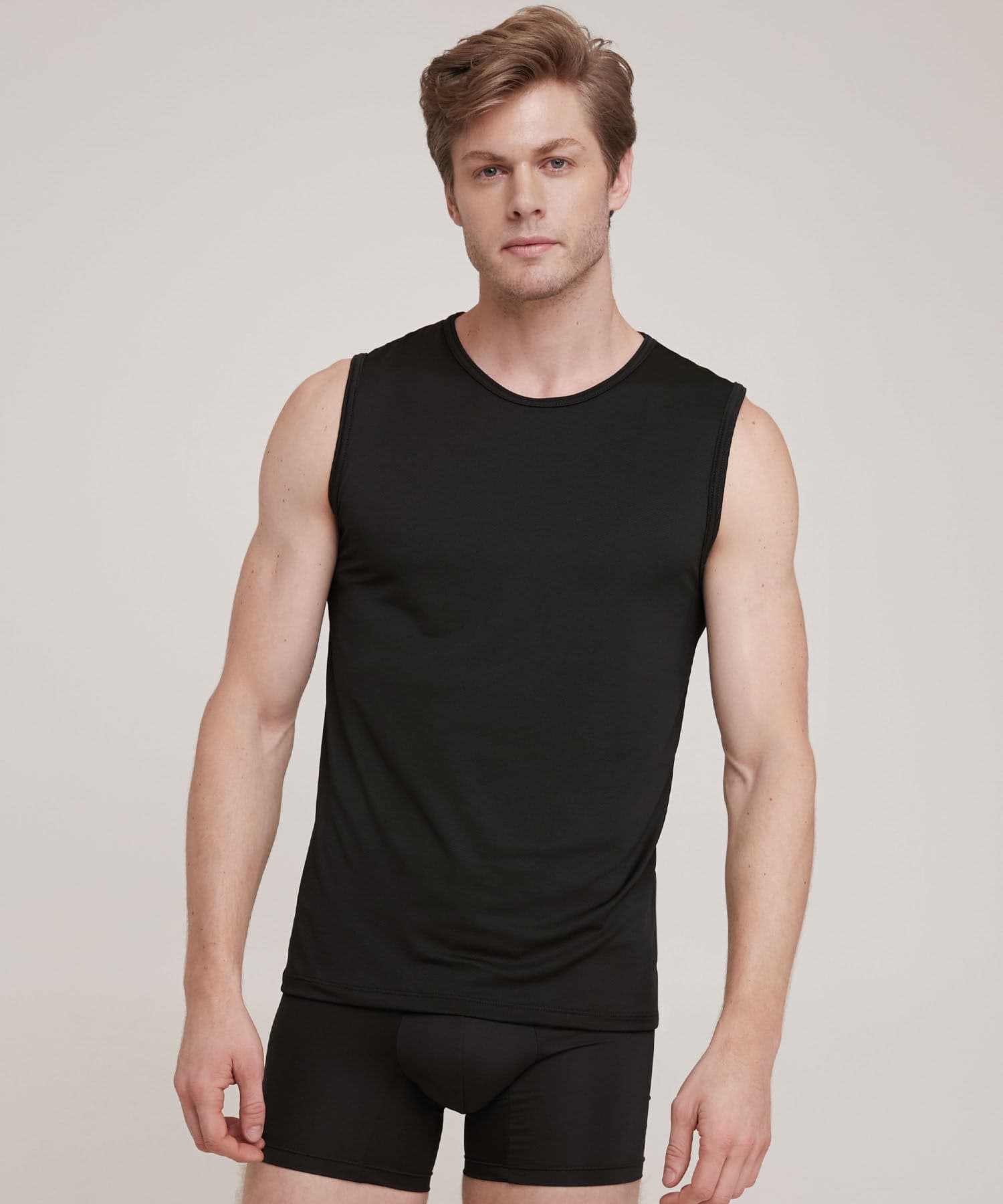 Camiseta Celeste Sastre negro para hombre, vista 2