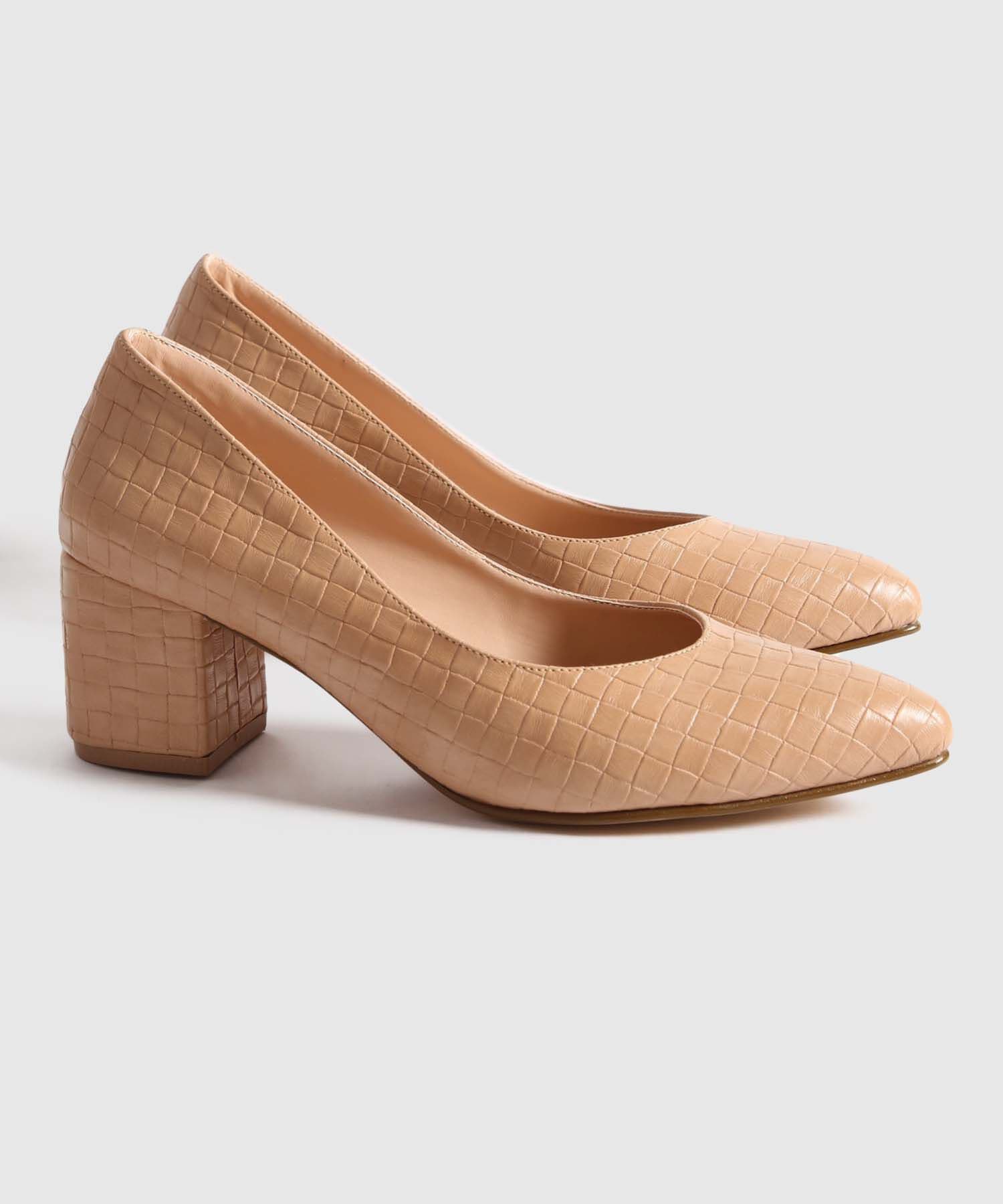 Tacón Valentina Ligero café para mujer, vista principal