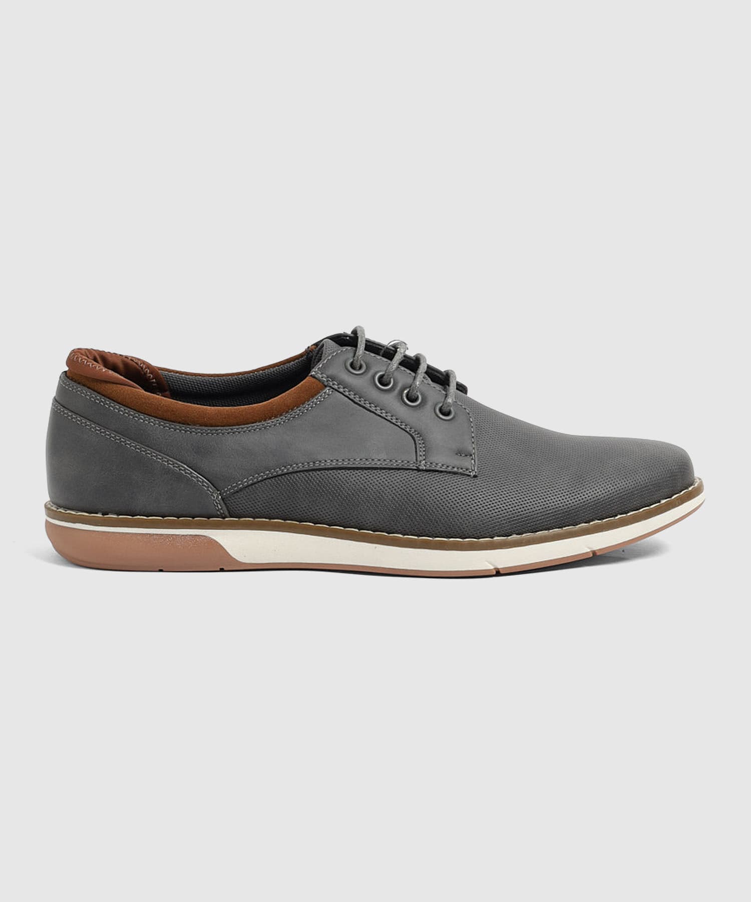Zapatos Dalia Esencial gris humo para hombre, vista principal