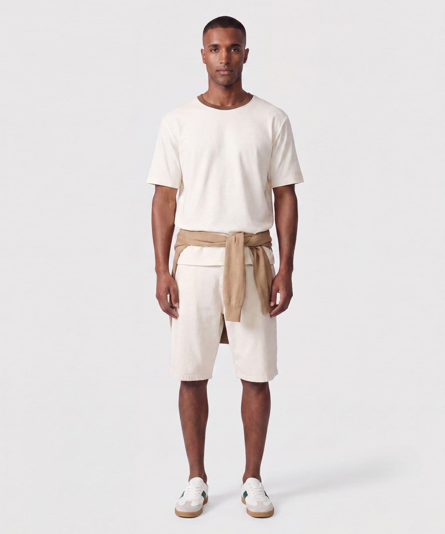 Camiseta Lumbre Relajado blanco para hombre, vista 3