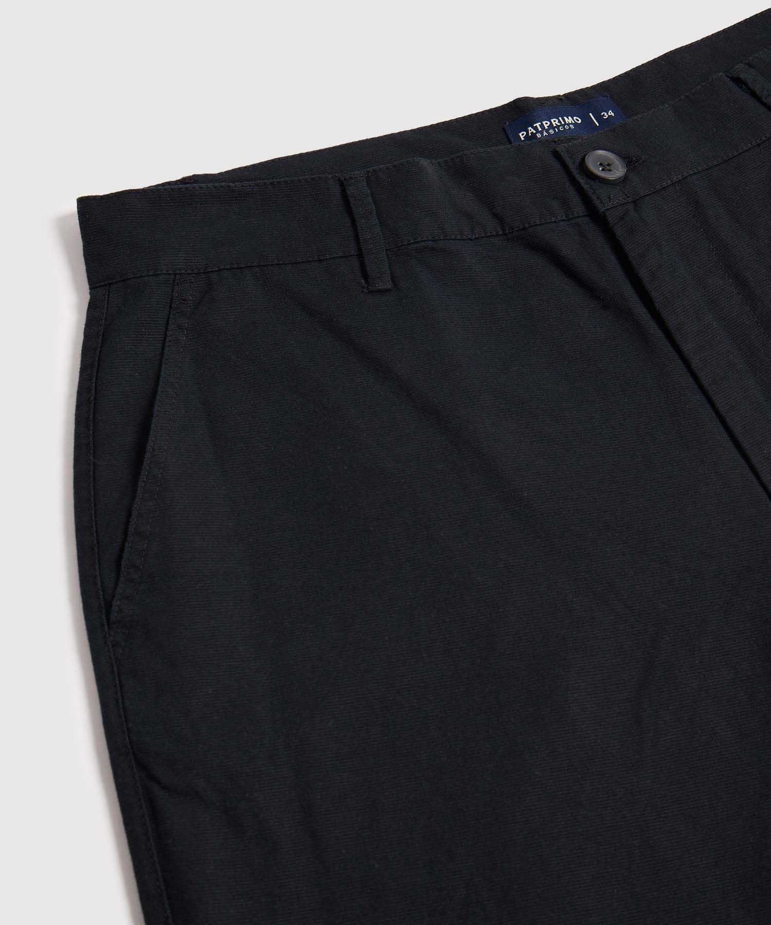 Pantalón Marea Clásico negro para hombre, vista 2