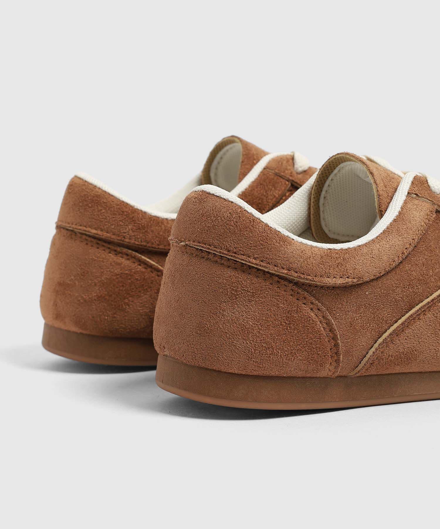 Tenis Oliva Natural café para mujer, vista 4