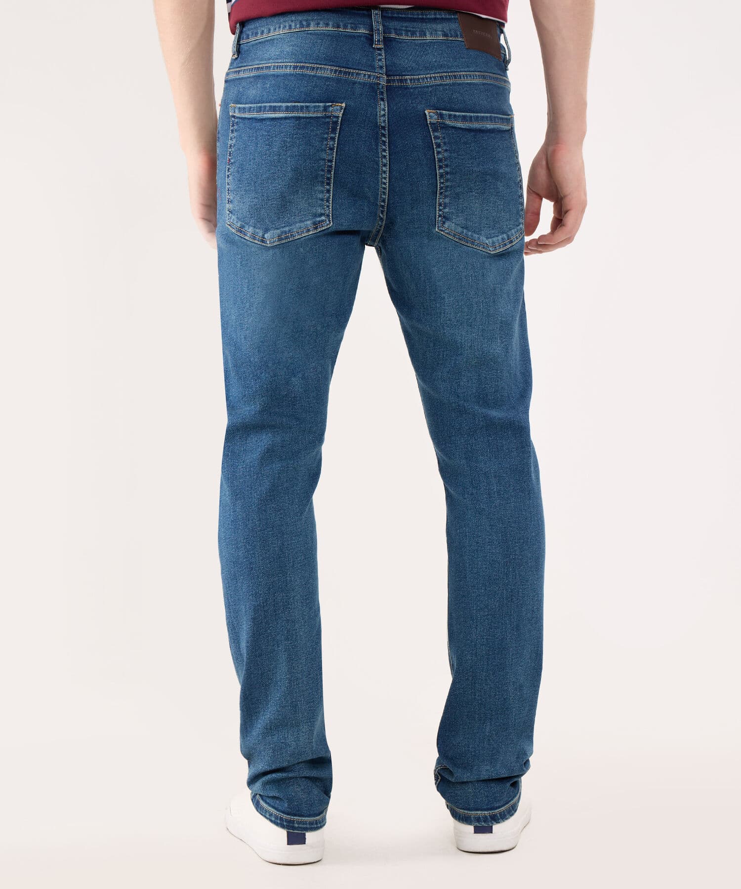 Jean Cobalto Esencial azul marino para hombre, vista 4