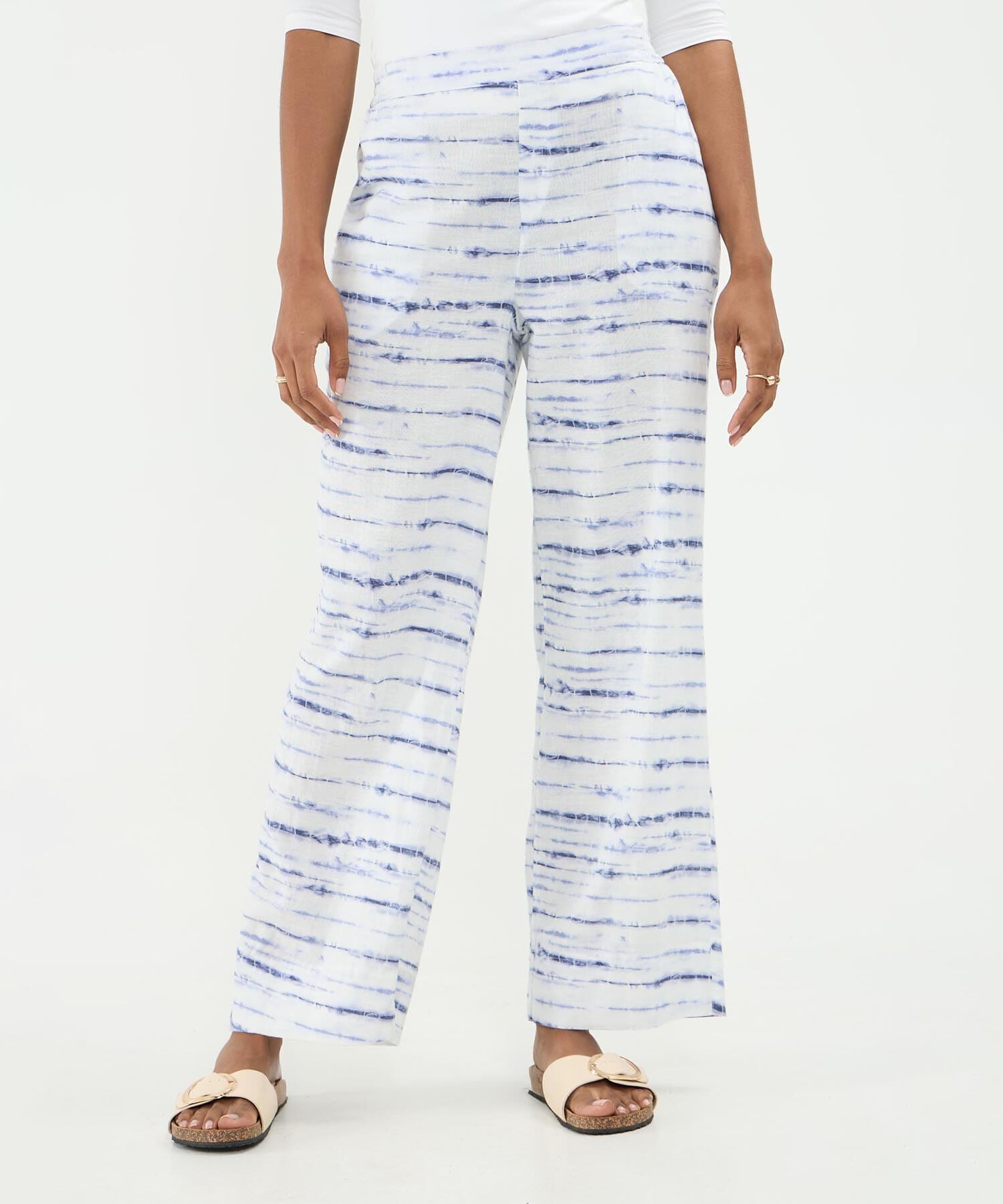 Pantalón Lumbre de Noche azul marino para mujer, vista 2
