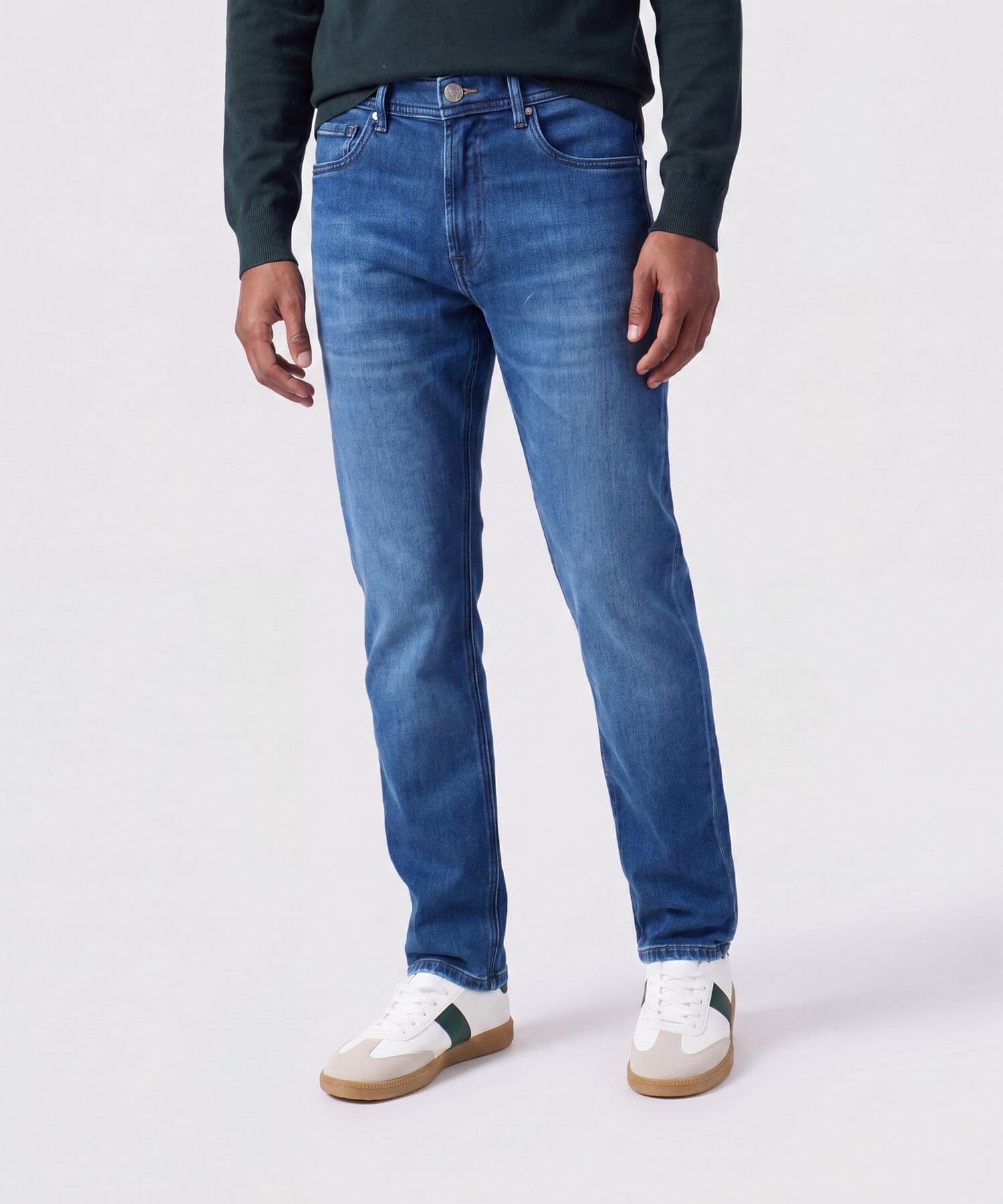 Jean Coral Fluido azul marino para hombre, vista principal