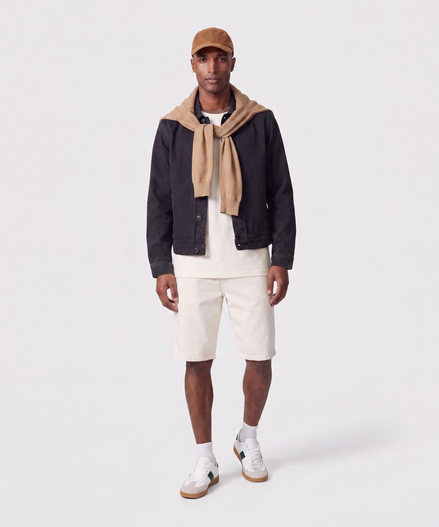 Bermuda Salina Urbano gris humo para hombre, vista 2