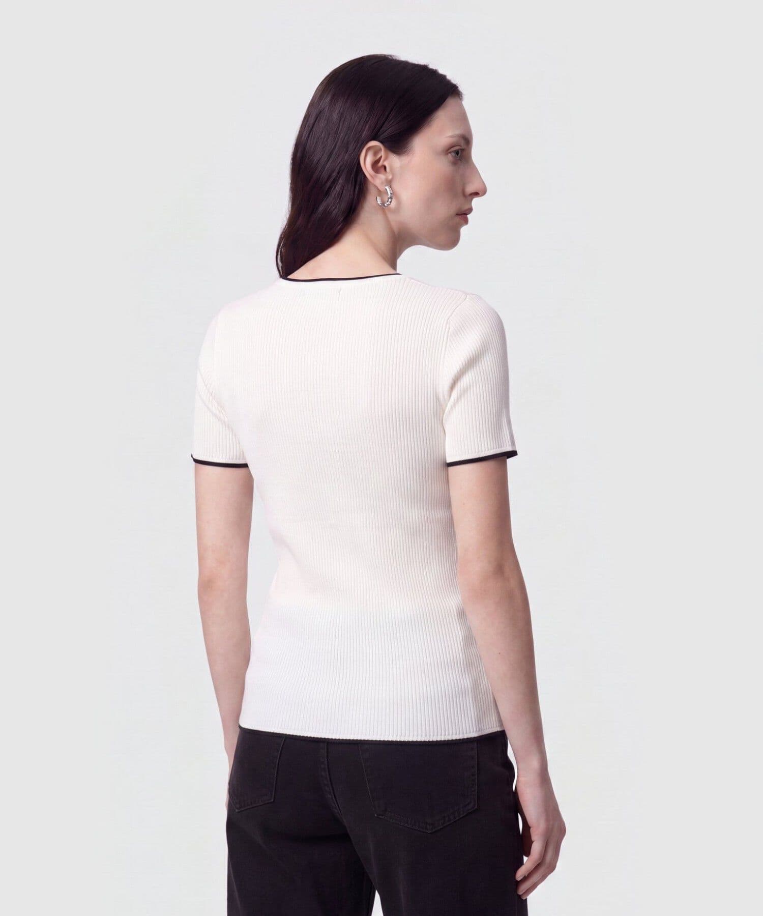 Camiseta Litoral Edición Índigo dorado para mujer, vista 4