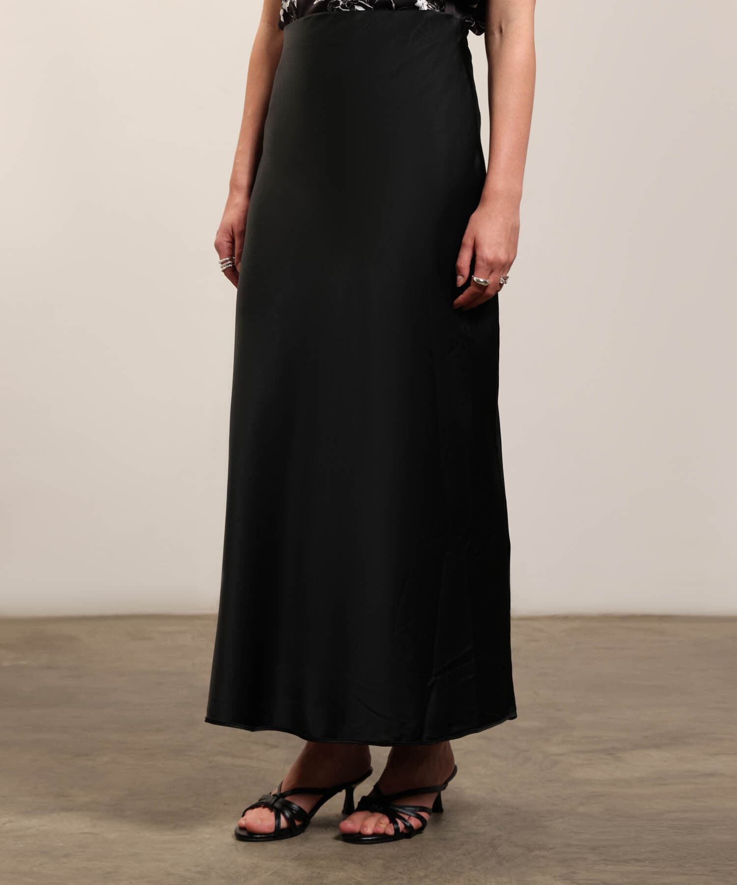 Falda Celeste Suave negro para mujer, vista principal