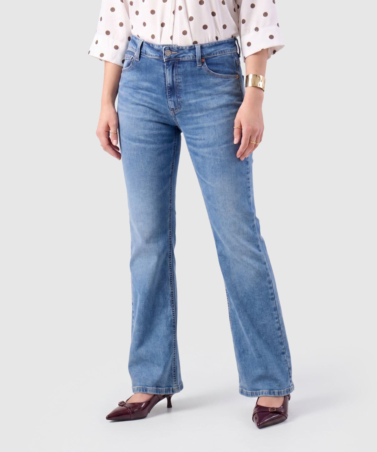 Jean Julieta Contemporáneo azul marino para mujer, vista principal