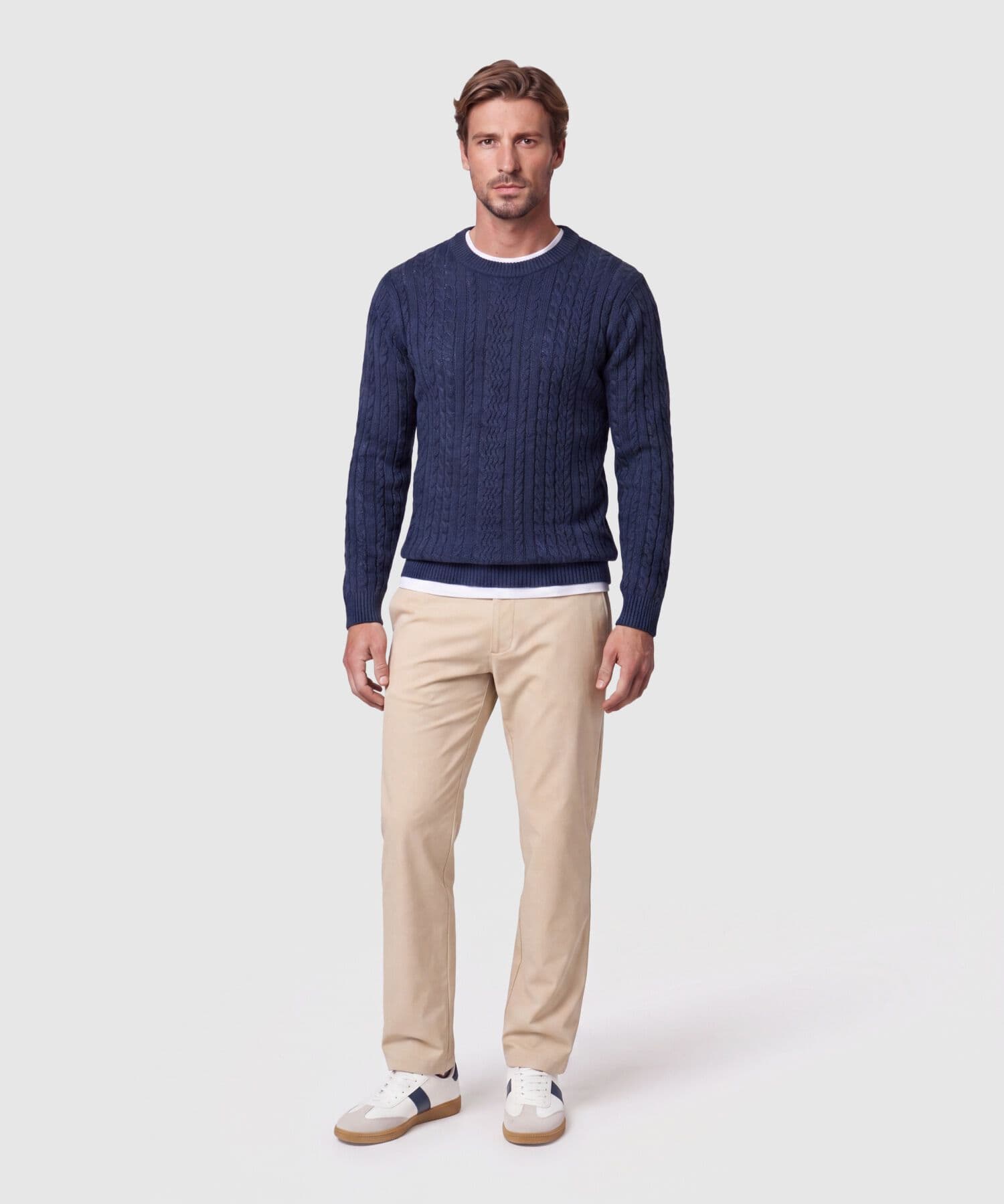 Buzo Niebla Contemporáneo azul marino para hombre, vista 2