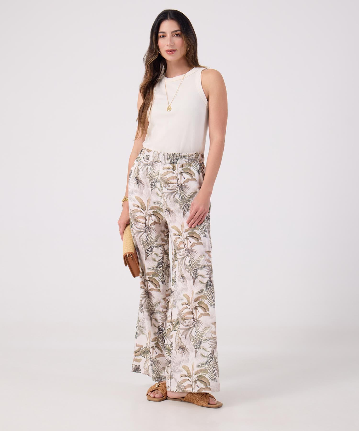 Pantalón Candelaria Edición Índigo verde oliva para mujer, vista 2
