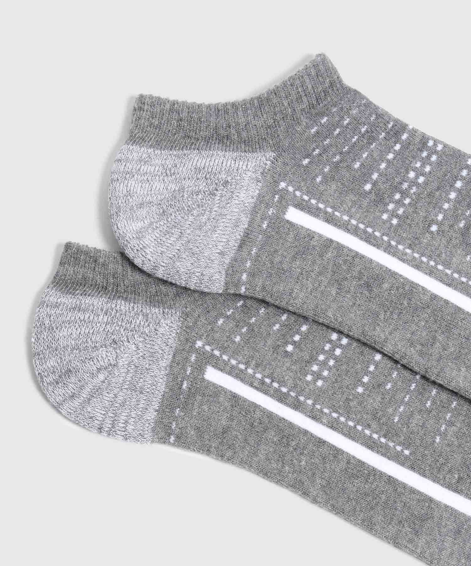 Medias Horizonte Urbano gris humo para hombre, vista 2