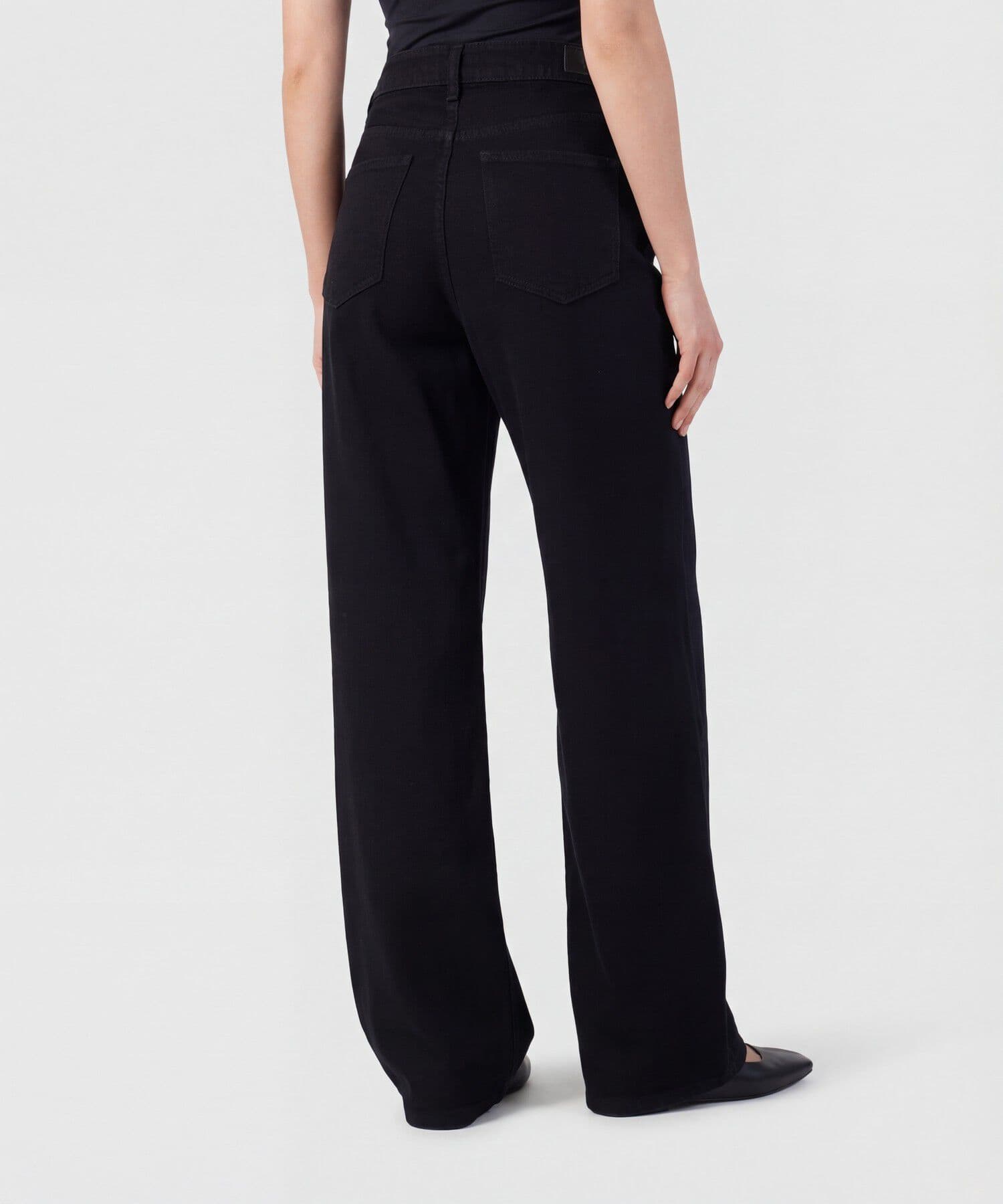 Jean Violeta Minimalista negro para mujer, vista 4