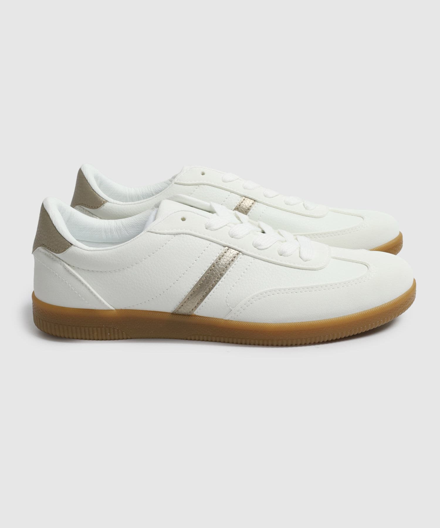 Tenis Carmín Clásico blanco para mujer, vista 2