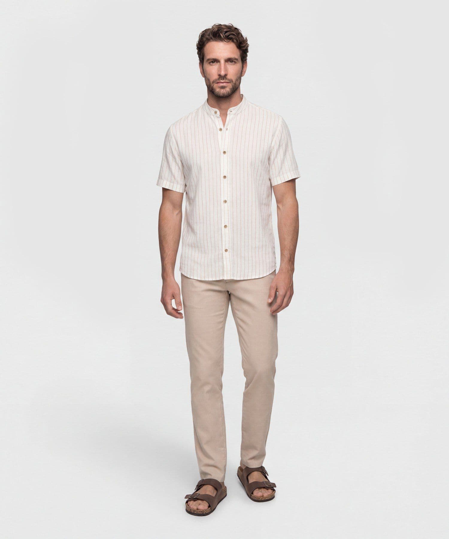 Camisa Marfil Ligero multicolor para hombre, vista 2