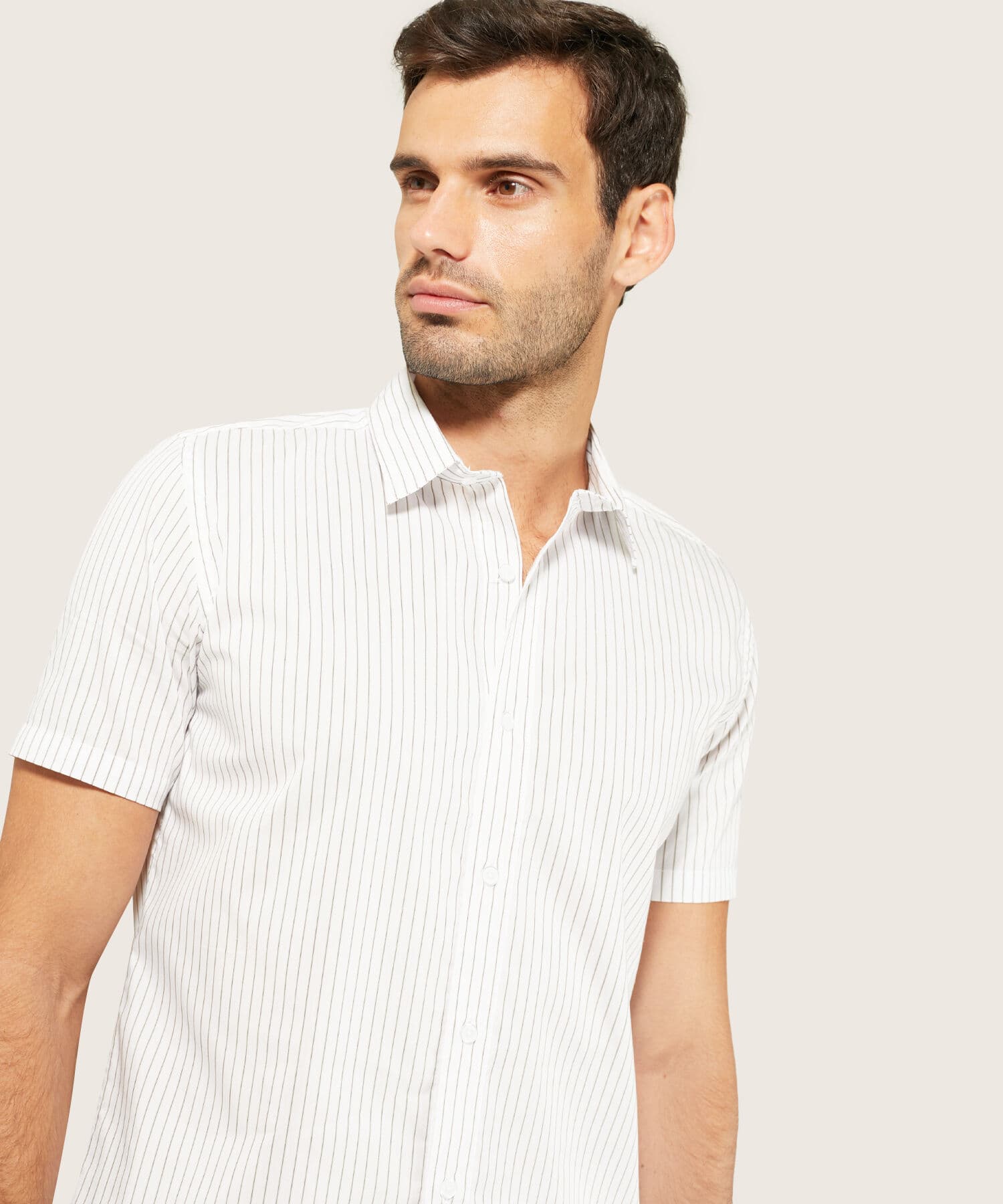 Camisa Candelaria Suave blanco para hombre, vista 2