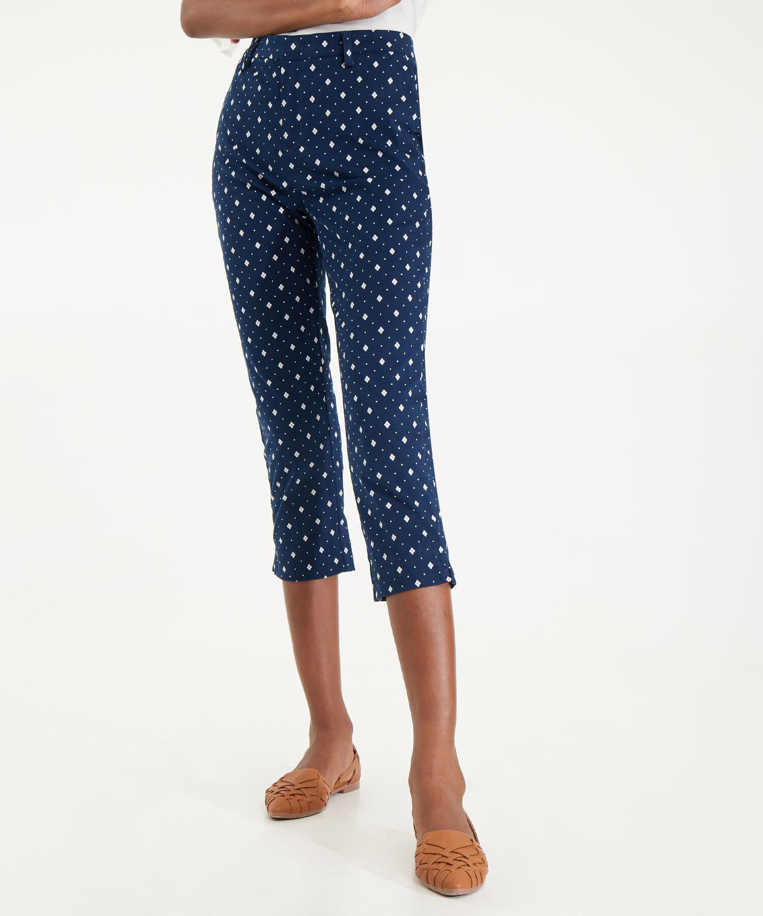 Pantalón Dorada Contemporáneo azul marino para mujer, vista principal
