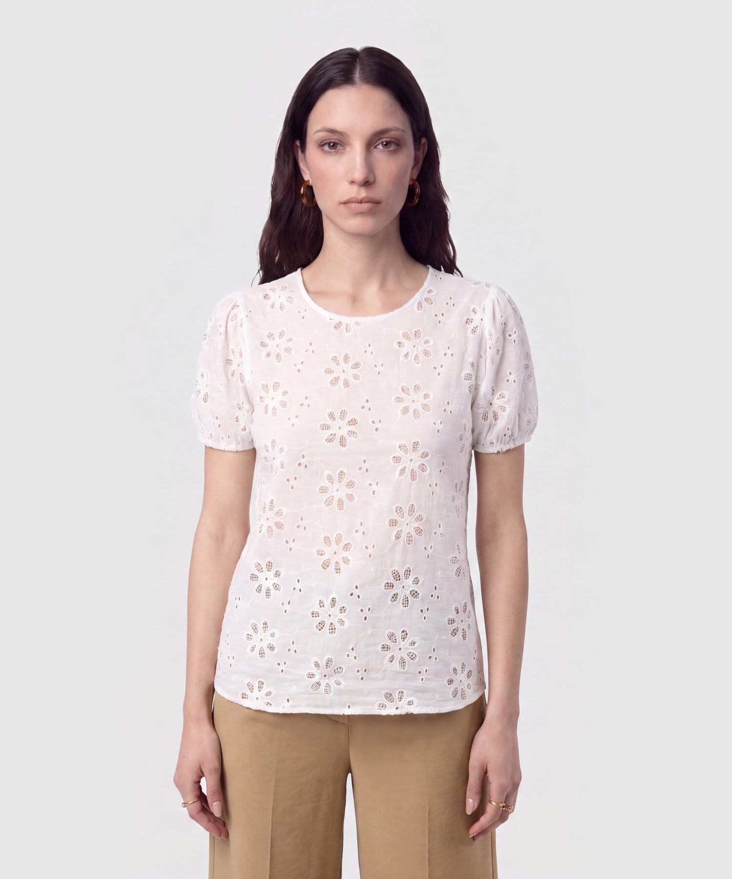 Blusa Siena de Viaje blanco para mujer, vista principal