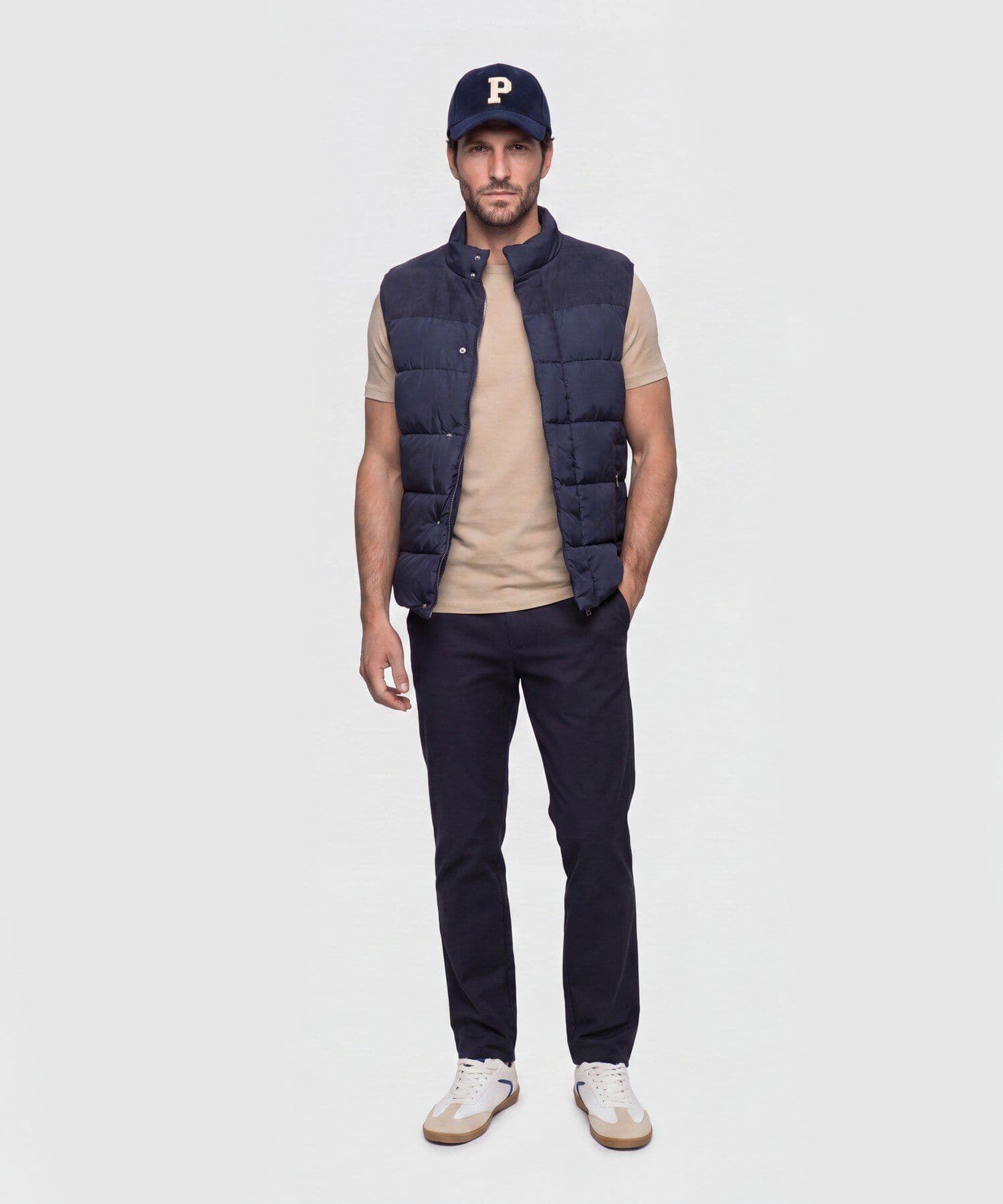 Buzo Dalia Contemporáneo azul marino para hombre, vista 2