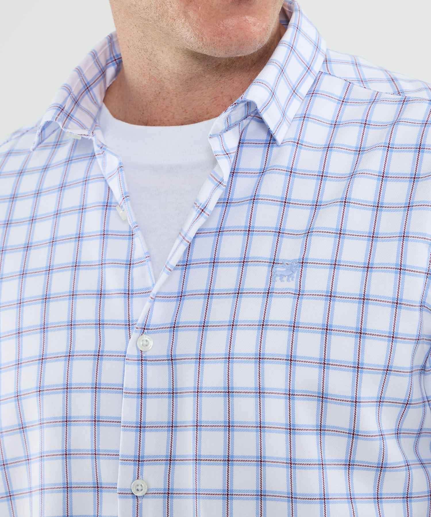 Camisa Brisa Contemporáneo blanco para hombre, vista 3