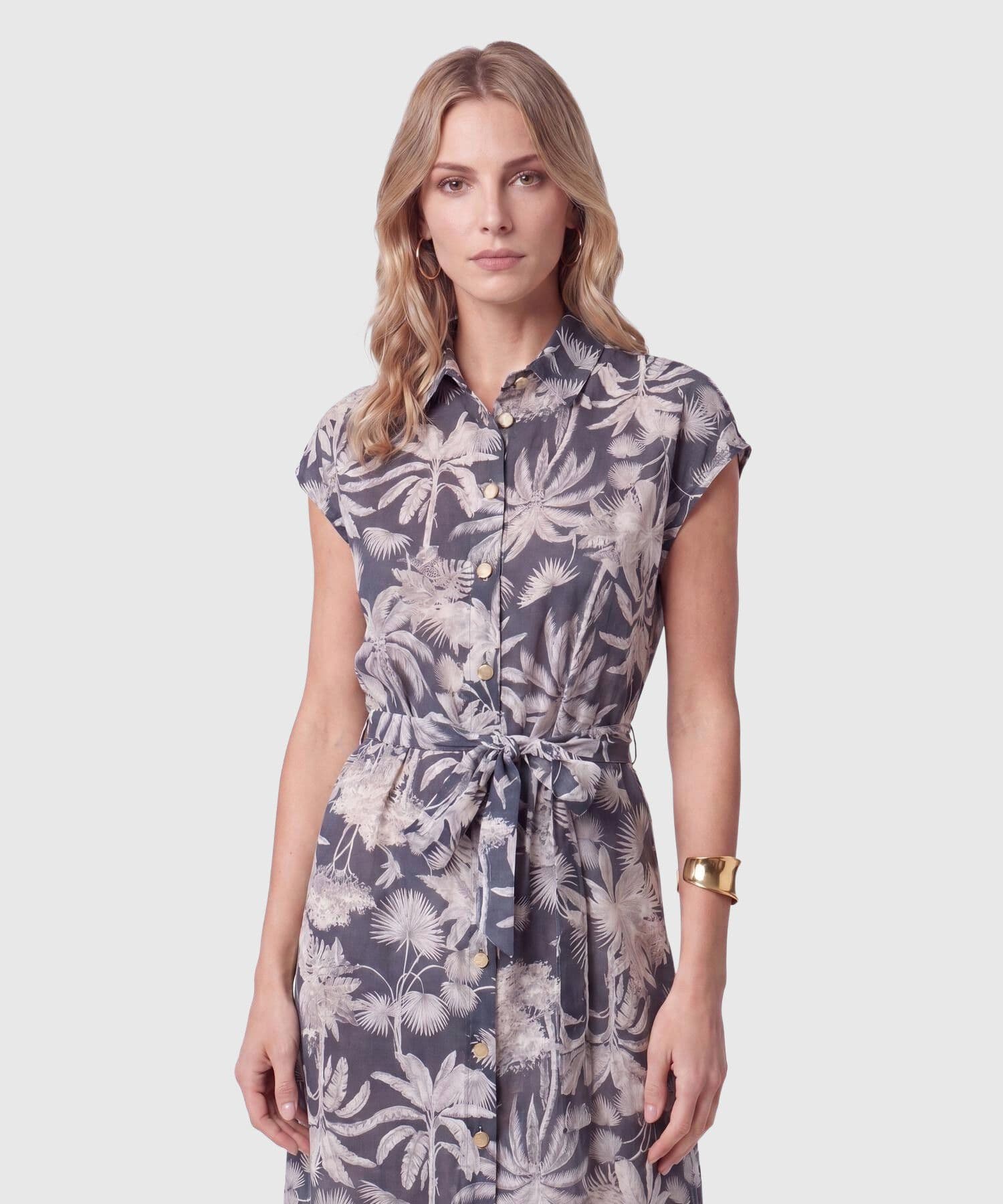 Vestido Carmín Sastre azul marino para mujer, vista 2