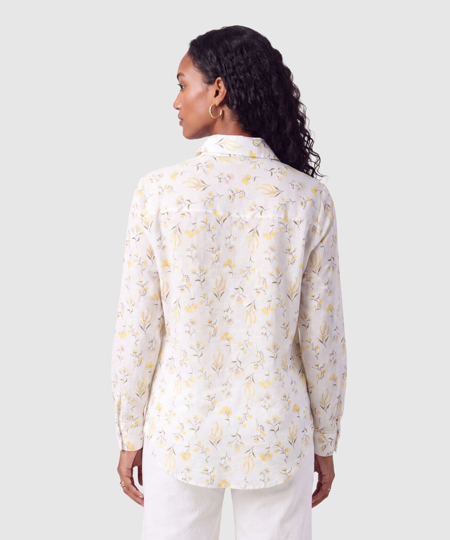 Camisa Jacaranda Sastre blanco para mujer, vista 4