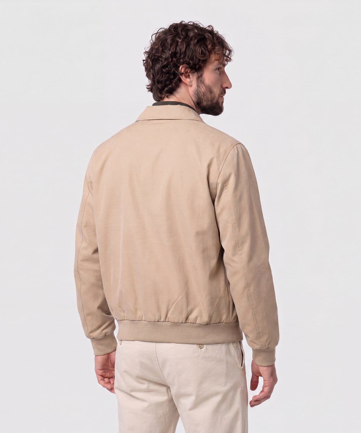 Chaqueta Horizonte Natural café para hombre, vista 4