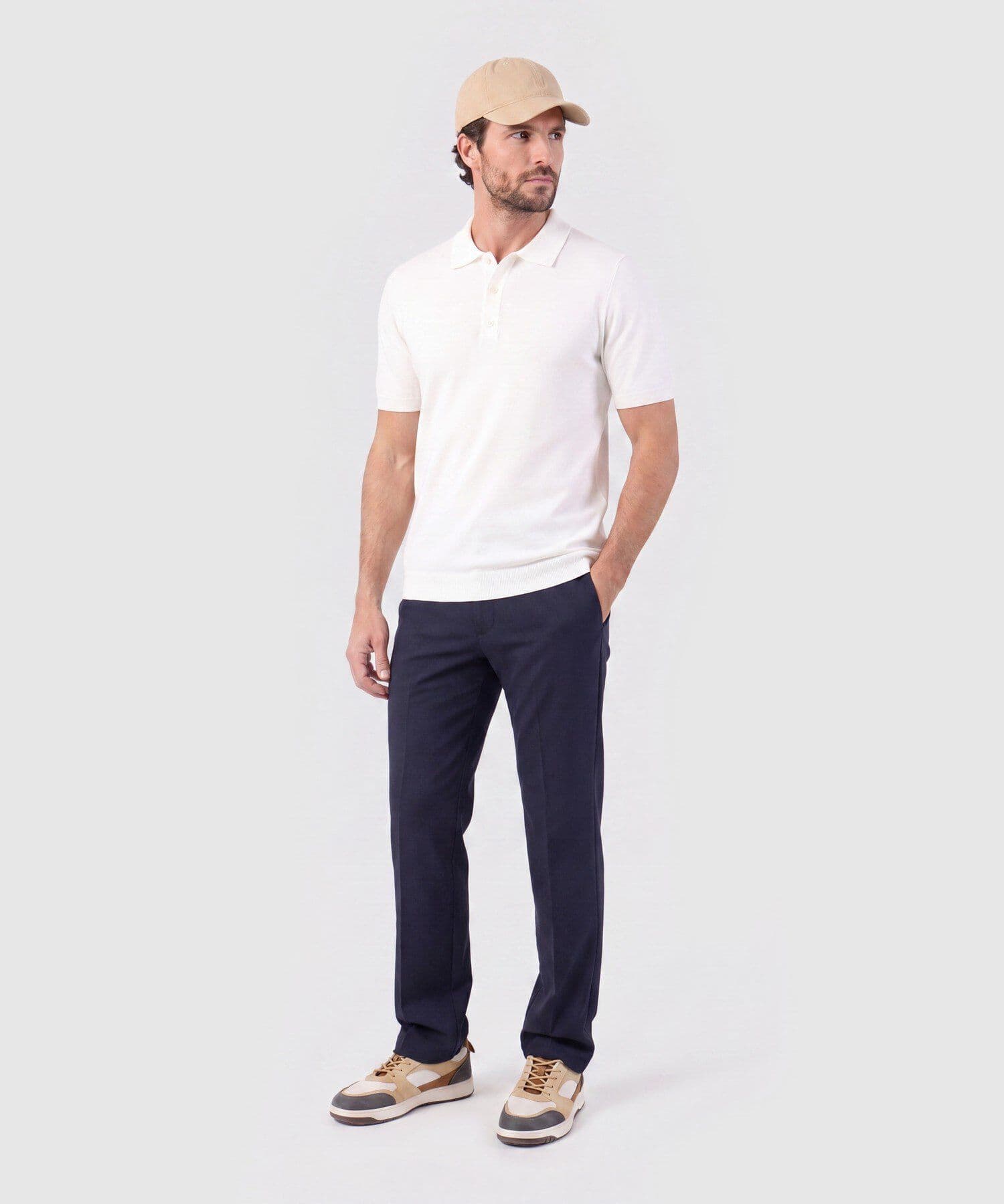 Polo Selva de Viaje dorado para hombre, vista 2