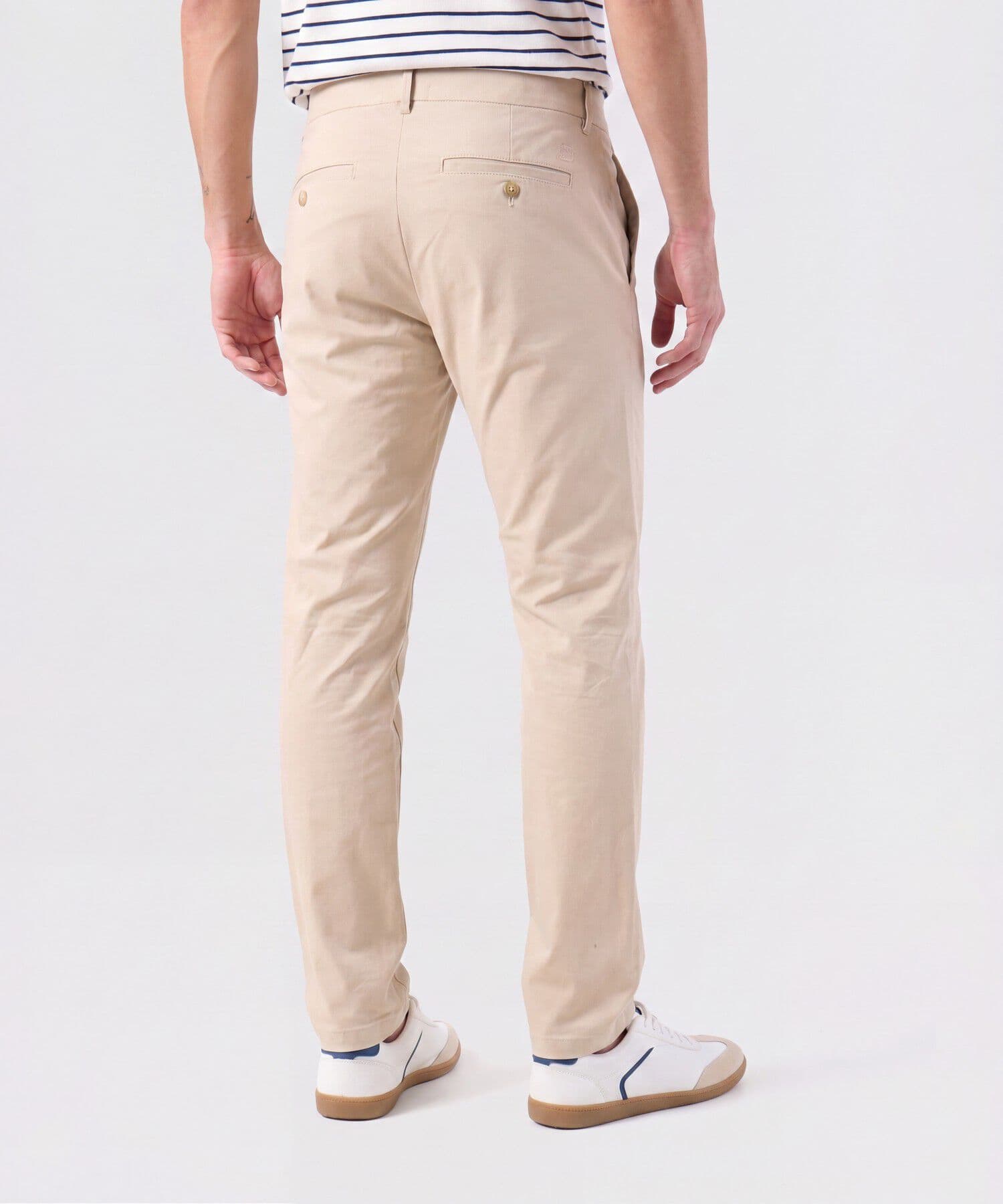 Pantalón Sabana de Día café para hombre, vista 4
