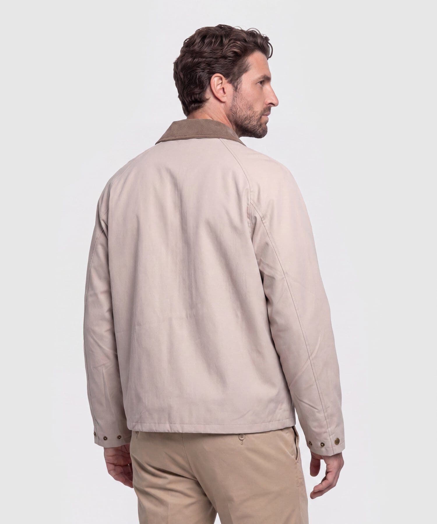 Chaqueta Valle de Noche café para hombre, vista 4