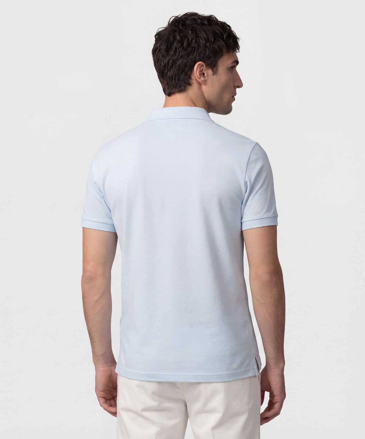 Polo Valentina Minimalista azul marino para hombre, vista 3