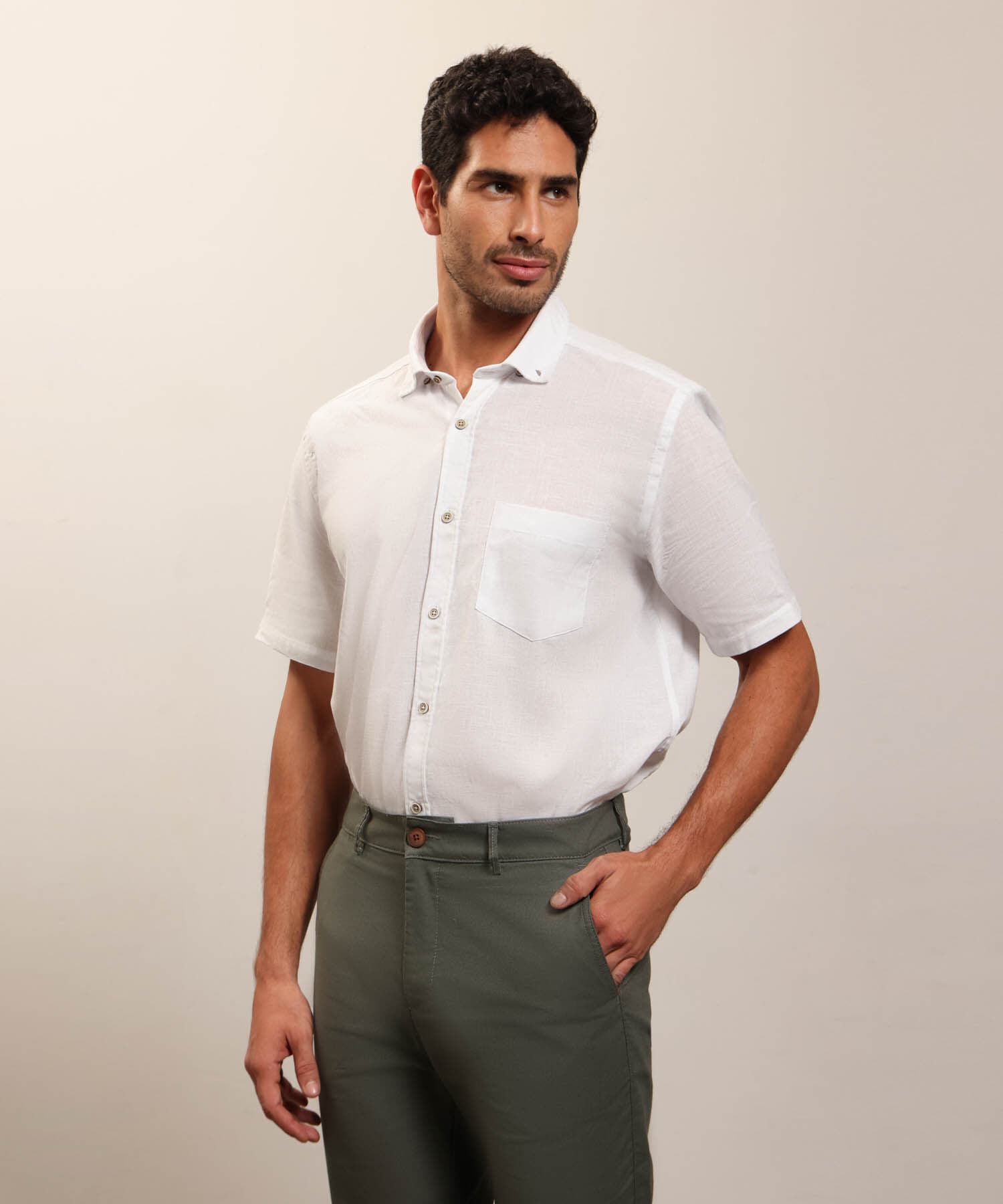 Camisa Celeste de Día blanco para hombre, vista principal