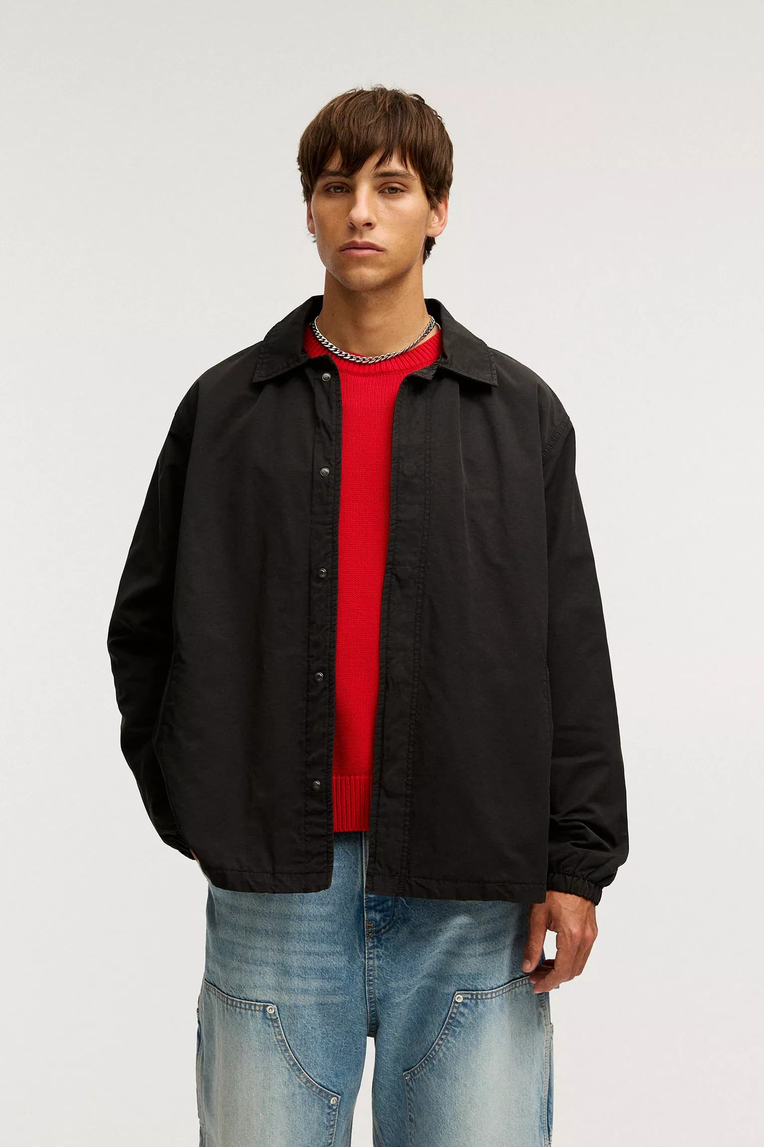 Chaqueta Sierra Relajado verde botella para hombre, vista principal